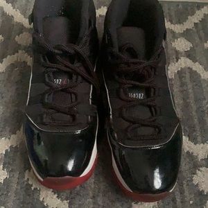 Jordan 11 bred size 11 used (retail $500) offering $295
